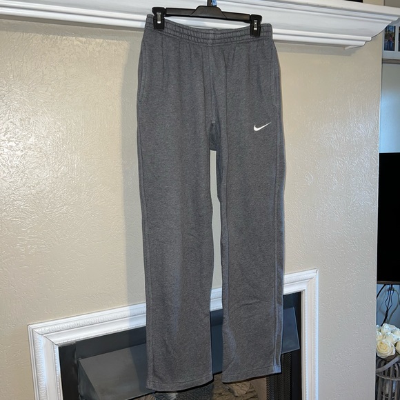 Nike | Pants | Mens Nike Small Open Bottom Sweatpants | Poshmark